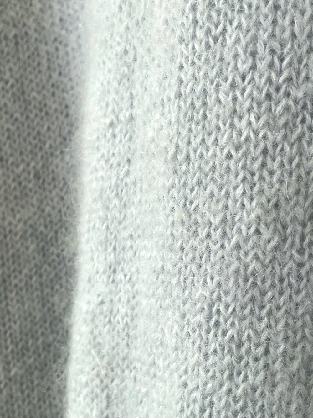 COS Mohair Wool Oversized Jumper M Light Blue Crewneck Cozy Sweater Minimalist - Picture 5 of 13